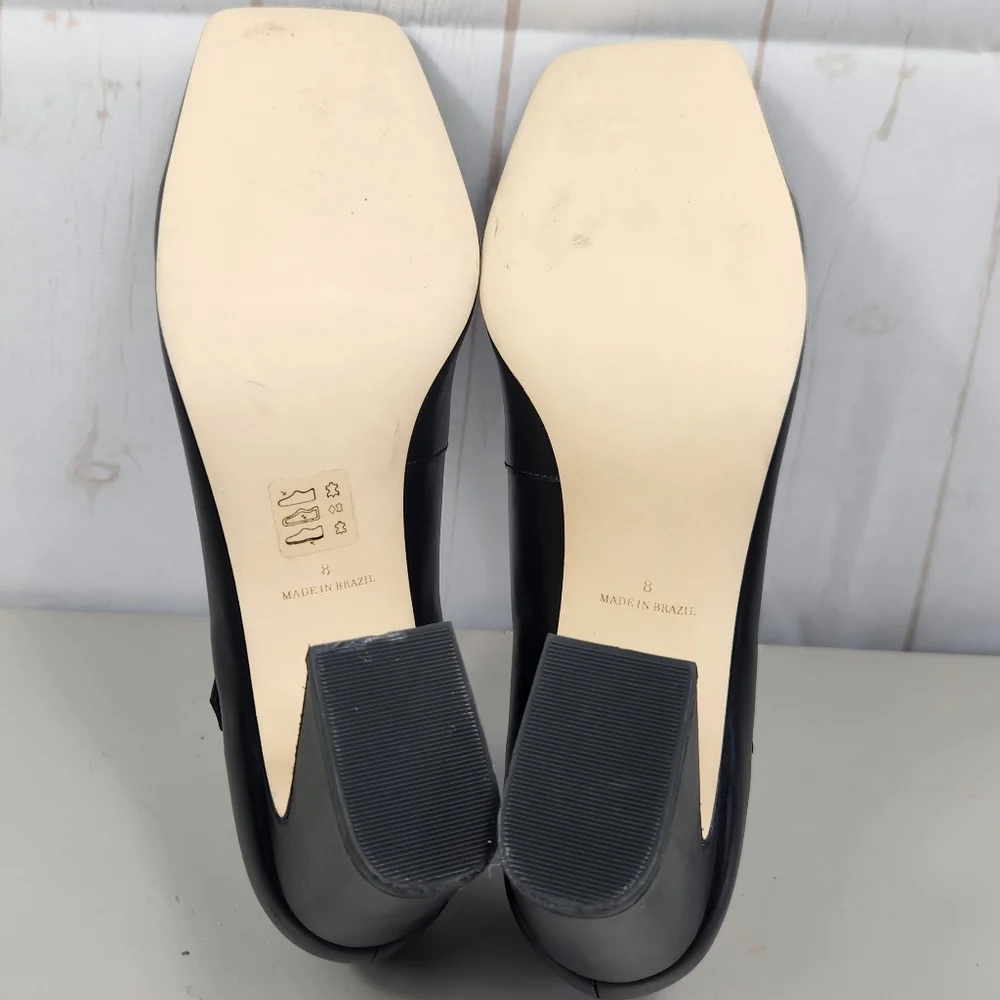Anthropologie Black Heels - Picture 10 of 14